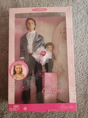 2006 Barbie Every Girls Dream Ken Groom and Ring Bearer Some Box Damage 