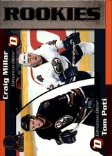 1998-99 Pacific Omega #98 Tom Poti Craig Millar Card