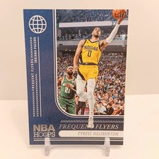 2024-25 Panini NBA Hoops Basketball Tyrese Halliburton #7 LP Frequent Flyers