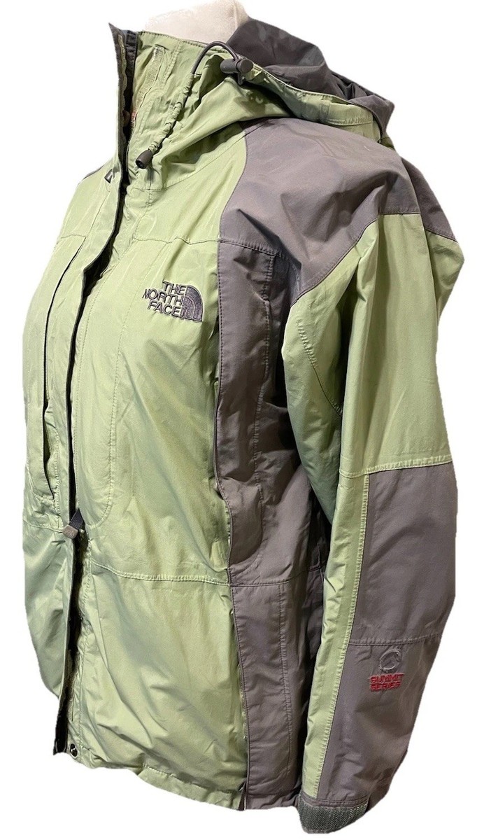 old mountain kakemono冬 Sage Green Vintage North Face Celery Green Summit Series Gore Tex Jacket