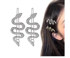 2PCS Metal Snake Hair Pins