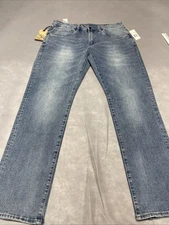 Buffalo By David Bitton Men's Straight-Six Straight Stretch Jeans 34x32