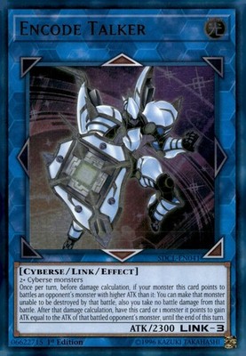 Yu-Gi-Oh! Encode Talker 1st Ed. SDCL-EN041 Ultra Rare NM/LP x1