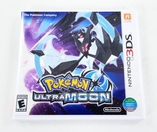 POKEMON ULTRA MOON NEW FACTORY SEALED 2017 Authentic Nintendo 3DS