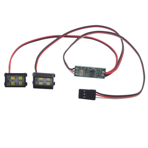 ShareGoo RC Doble Cabezal 4LED Barra de Luz LED Lámpara de Techo Foco Brillante Simu... - Imagen 2 de 6