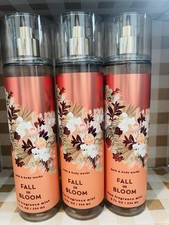 3 BATH  BODY WORKS Fall In Bloom FINE FRAGRANCE MIST BODY SPRAY 8 FL OZ NEW
