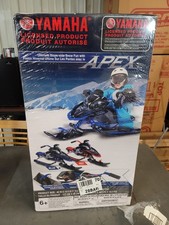 NEW IN BOX Yamaha Apex Snow Bike Sled Steering Wheel Foot Brakes BLUE 46 Inch