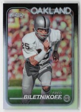 2024 Topps Chrome #152 Fred Biletnikoff Refractor