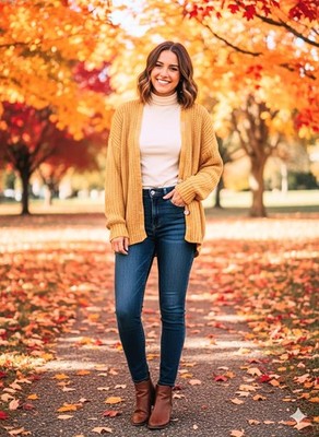 PREPPY GOLDEN HONEY YELLOW HIGH LOW HEM CROPPED SWEATER WOMEN'S SIZE  M