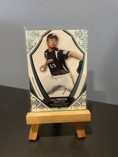 Atsuki Taneichi 2020 BBM Glory NPB #G28 AQUA Foil 16/80 WBC Marines 種市 篤暉