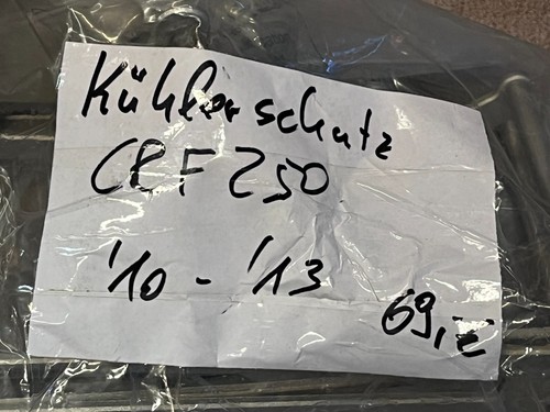 Kühlerschutz Passend für Honda CRF CR-F 250 Kühler Schützer Protektoren Guards - Picture 12 of 12