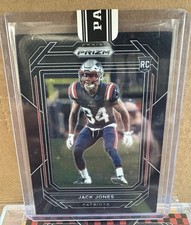 2022 Panini Prizm Rookies Jack Jones #395 Black 1 OF 1.   New England Patriots