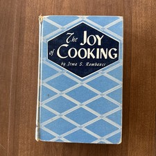 The Joy Of Cooking 1946 By Irma S. Rombauer, Vintage Cookbook, Hardcover