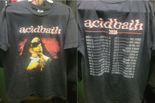 Acid Bath 2026 Tour T-Shirt Sludge Metal Band...