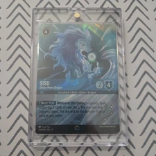 Sisu - Divine Water Dragon Alternate Art Enchanted 214/204 Lorcana Card - NM