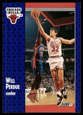 1991-92 Fleer #32 Will Perdue