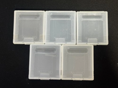 Lot of 5 Nintendo Gameboy OEM Original Cartridge Game Storage Cases Dust Covers