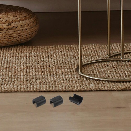 8 Pcs Open Foot Pads Chair Glides for Hardwood Floors Tubing Cover - Picture 6 of 12