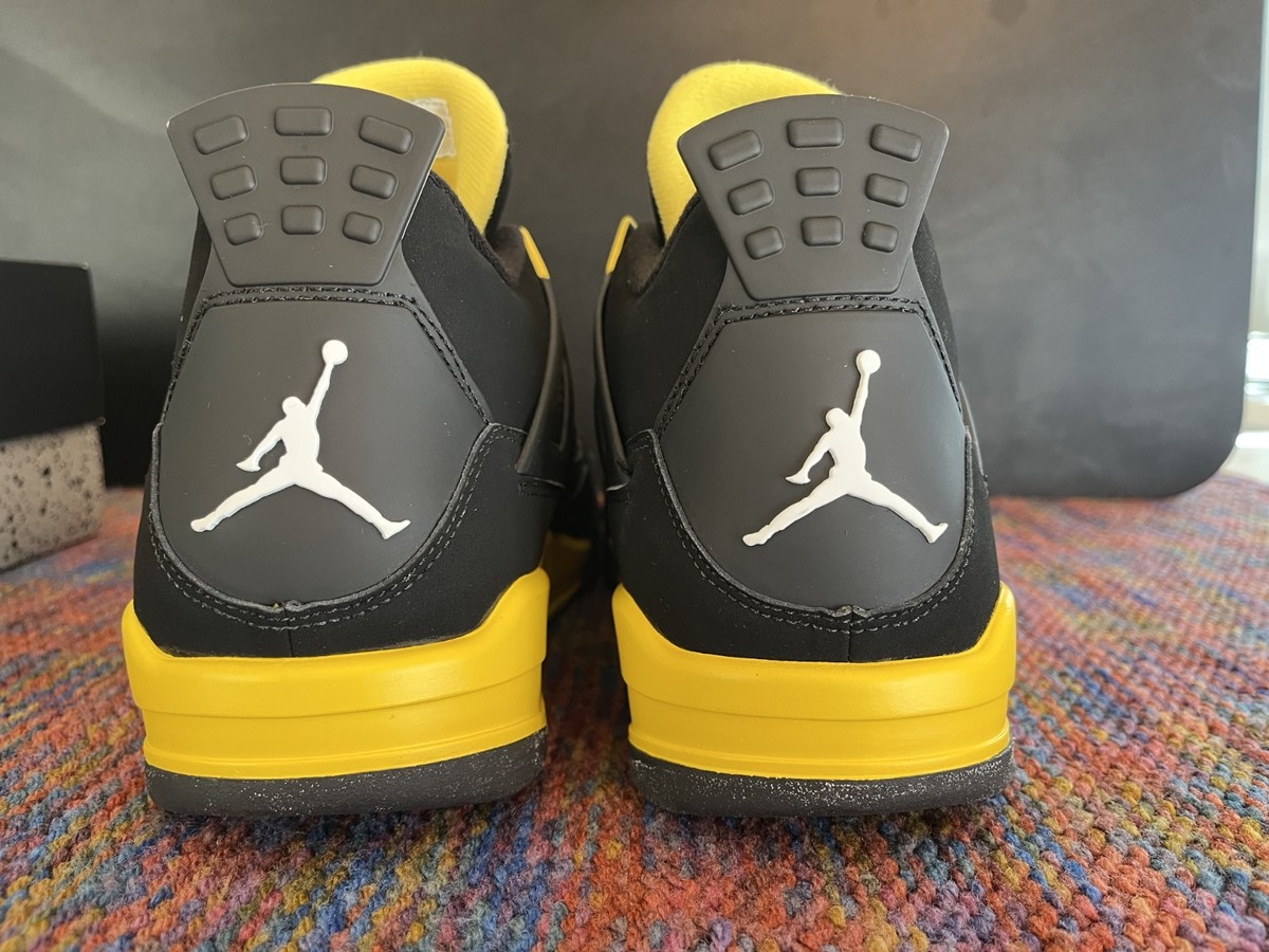 Size 11.5 - Jordan 4 Retro Low Thunder for sale online | eBay