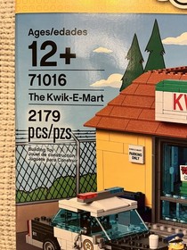 LEGO The Simpsons: Kwik-E-Mart (71016) Retired ~ FACTORY SEALED BOX