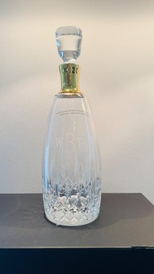 Waterford Lismore Essence Gold Dekanter, 33floz Neu!