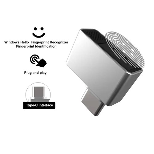 -Lecteur d'empreintes digitales USB pour scanner biométrique 7/10/11 type C ordinateur portable PC 2151 - Photo 3/9