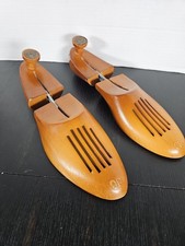 Florsheim Vintage Wood Shoe Trees Mens Adjustable Ventilated Size 8 C 8-10 A 