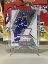 25-26 UD Artifacts Hockey NHL Remnants Jersey NR-30 Victor Hedman