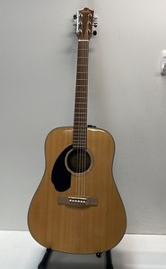 Fender CD-60S Classic Design Left-Handed Dreadnought Acoustic Guitar Natural
