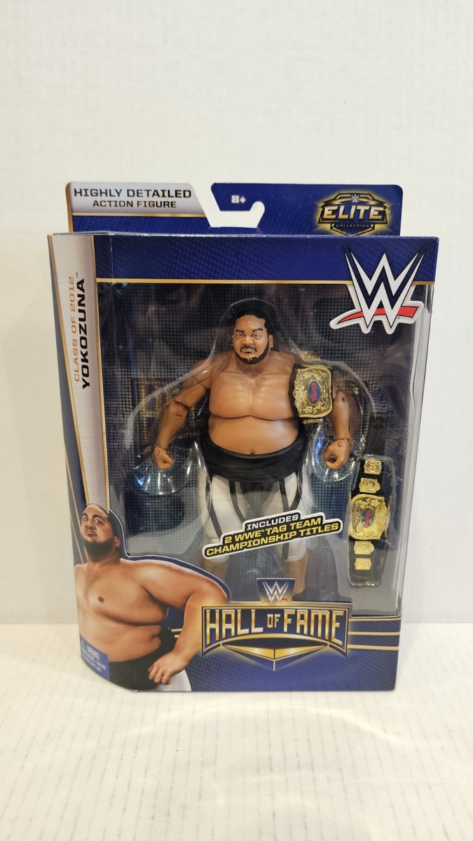 WWE Elite Collection Hall Of Fame Class 2012 YOKOZUNA includes 2