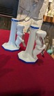 Danbury Mint Pillsbury Doughboy Candlestick Holders Candles Set "Perfect"!  — photo 6