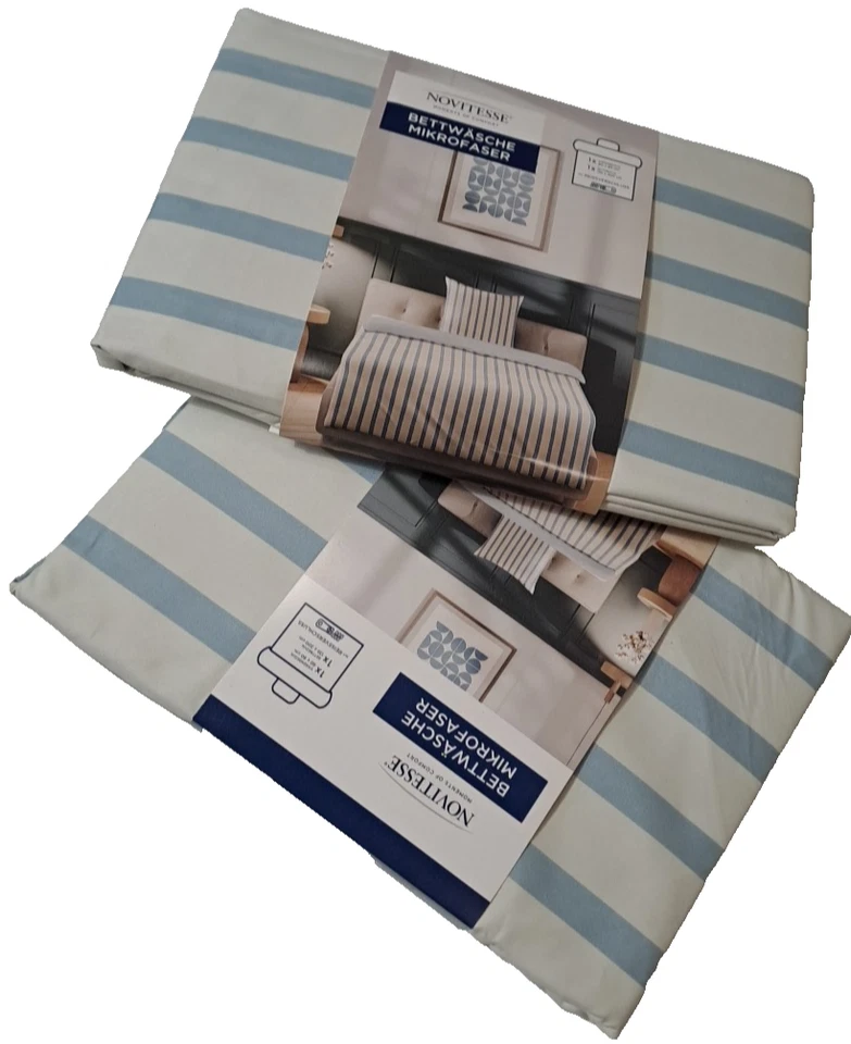 ( 4Tlg ) BETTWÄSCHE-Set MIKROFASER NOVITESSE MOMENTE OF KONFORT - Bild 2 von 4