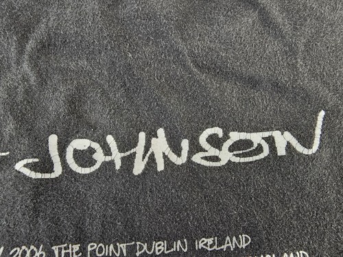 VINTAGE Jack Johnson Shirt Mens Medium In Between Dreams European Tour Adult A01 - Picture 13 of 16