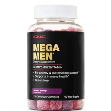 Mega Men Gummy Multivitamin | Energy, Metabolism, & Immune Support | Mixed