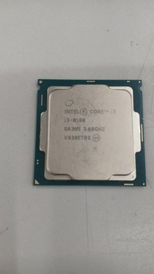 CORE I3-8100@3.60GHZ INTEL CPU CORE I3-8100 3.60GHz LGA1151-v2 Used Tested Japan