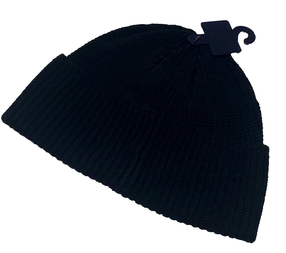 POLO Ralph Lauren TIGER PATCH BEANIE Varsity 67 Heavy Knit BLACK Adult OS - Image 2 of 2