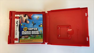 Game Case and Manual NO GAME New Super Mario Bros Nintendo DS