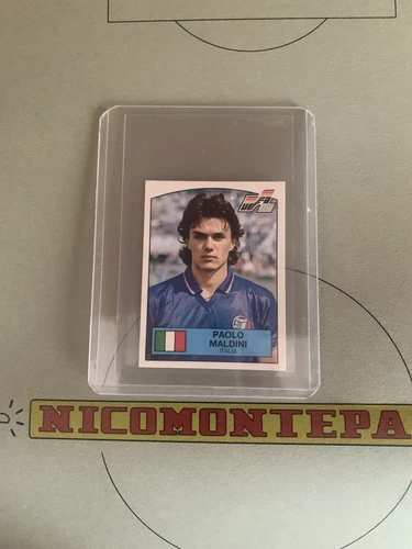 Figurina Sticker PAOLO MALDINI N 87 ITALIA PANINI EURO 88 1988 - NEW