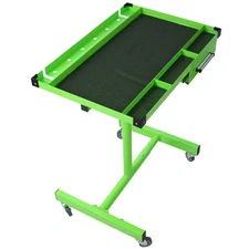 2.4 2 Ft. Portable Steel Work Platform, Adjustable Tear down Work Table with Dra