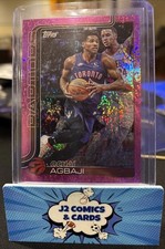 2025-26 Topps - Ochai Agbaji #247 Pink Holo Foil