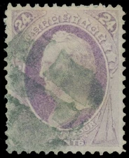 US SCOTT #153 Used-EXTRA FINE With "Geometric" Fancy Cancel, SCV $225.00!