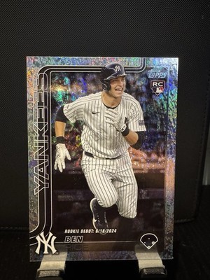 2025 Topps Update Ben Rice MLB Debut RC Sand Glitter New York Yankees #US25
