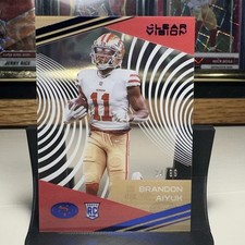 2020 Chronicles Football Clear Vision Brandon Aiyuk Blue /99 Rookie RC