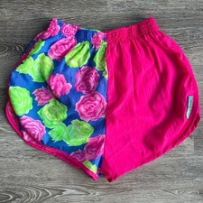 Retro Vintage 80s High Waisted High Slit Grand Canyon Running Shorts