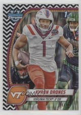 2024 Bowman U Chrome Black & White Stealth Refractor /48 Kyron Drones #119 3hd