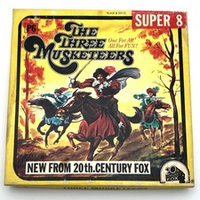 The Three Musketeers Super 8 Film 8mm Black White Vintage 1973 Rated PG