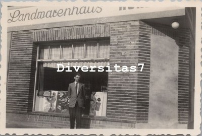 Photo, GDR country department store Ruhla Thuringia D/86