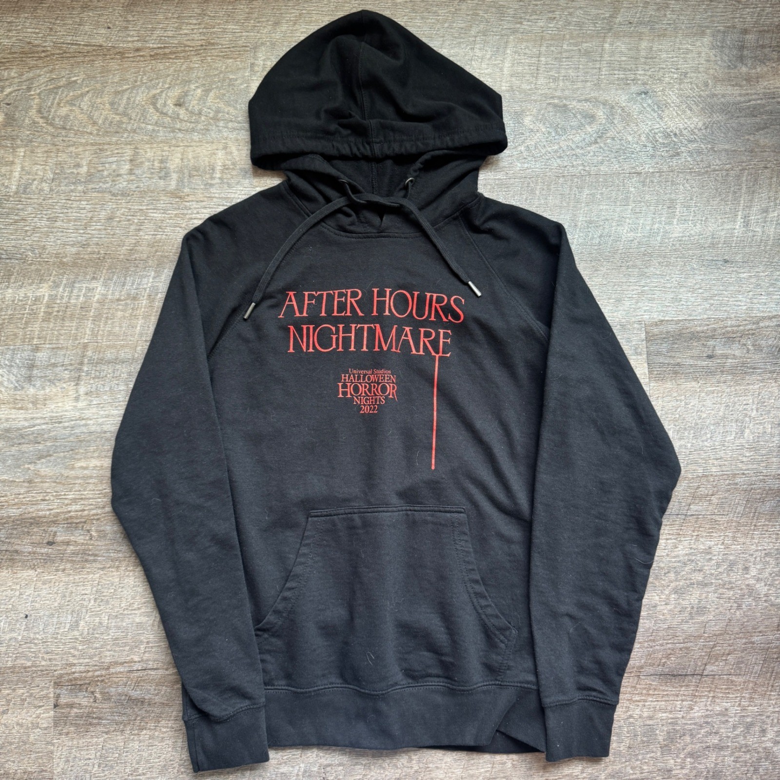 Universal Studios The Weeknd After Hours Nightmare Hoodie S Black HHN 2022