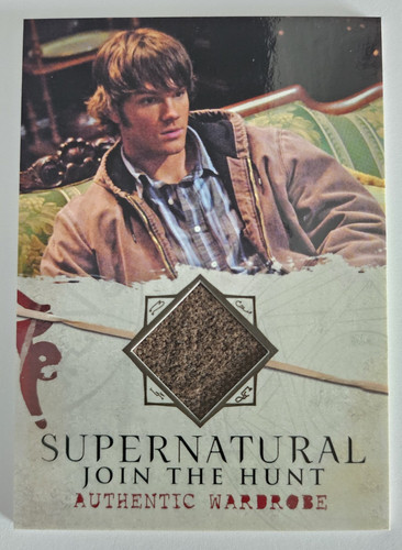 Supernatural Seasons 1-3 M11 Sam Wardrobe Prop Costume Cryptozoic Trading Card - Bild 1 von 3