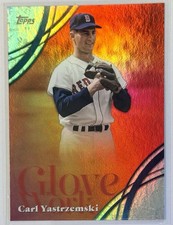 2026 Topps Carl Yastrzemski #GW-38 Glove Work